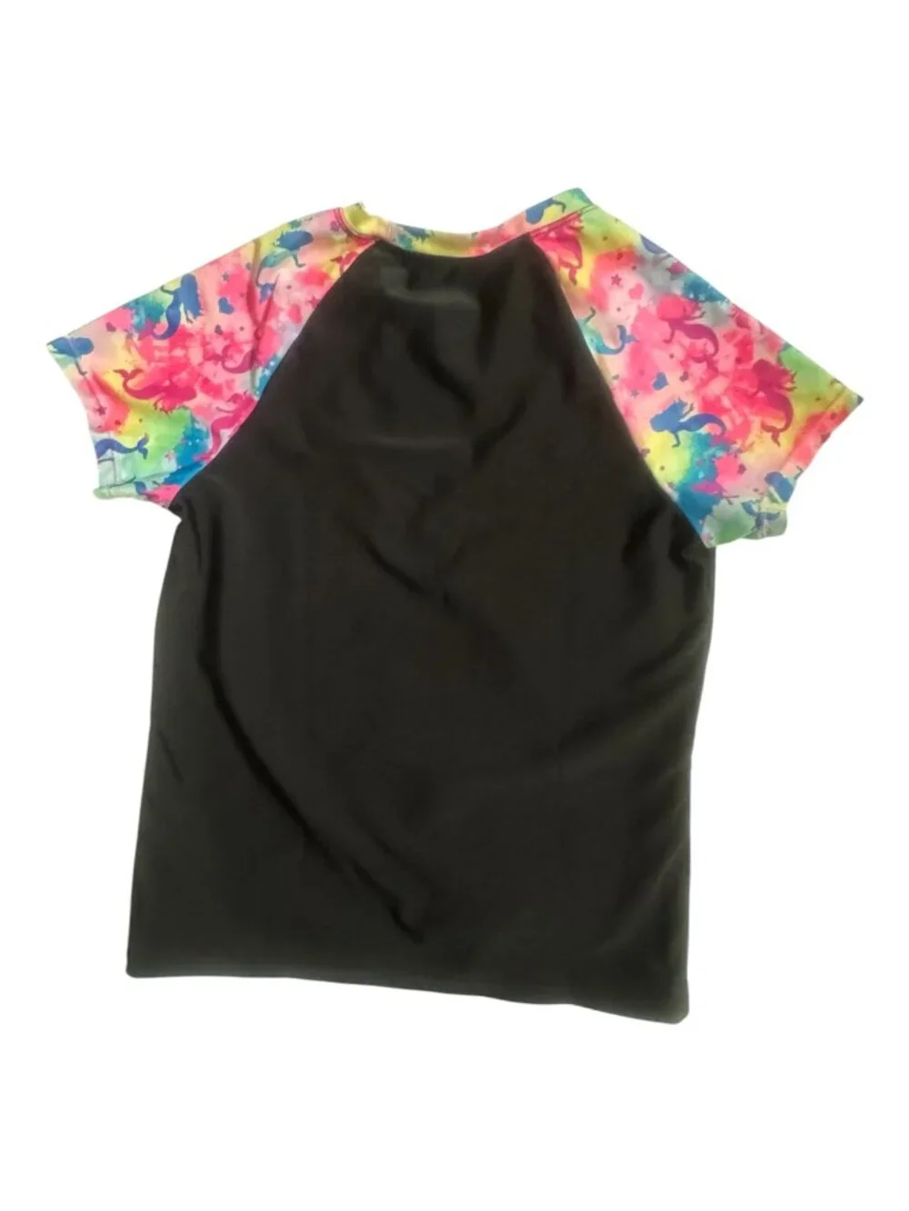 Rash guard Top MERMAID Girls Size 10-12